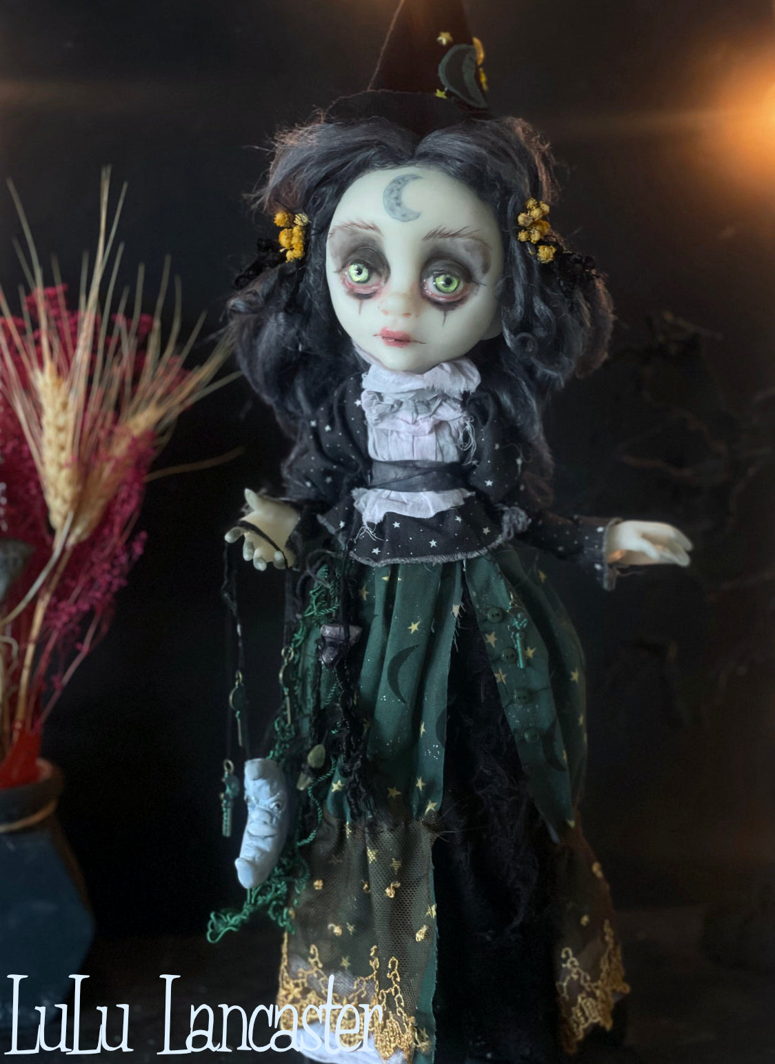 MoonShadow Witch Original LuLu Lancaster Art Doll