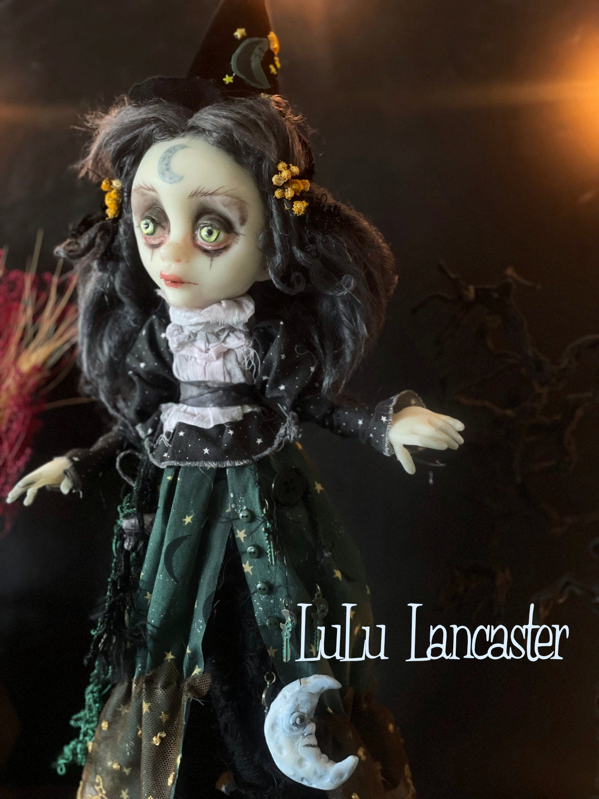 MoonShadow Witch Original LuLu Lancaster Art Doll