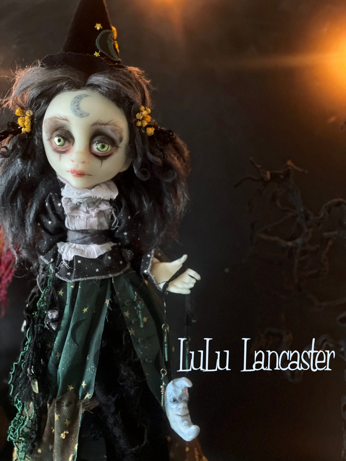 MoonShadow Witch Original LuLu Lancaster Art Doll