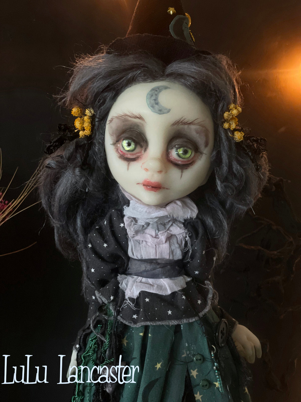 MoonShadow Witch Original LuLu Lancaster Art Doll