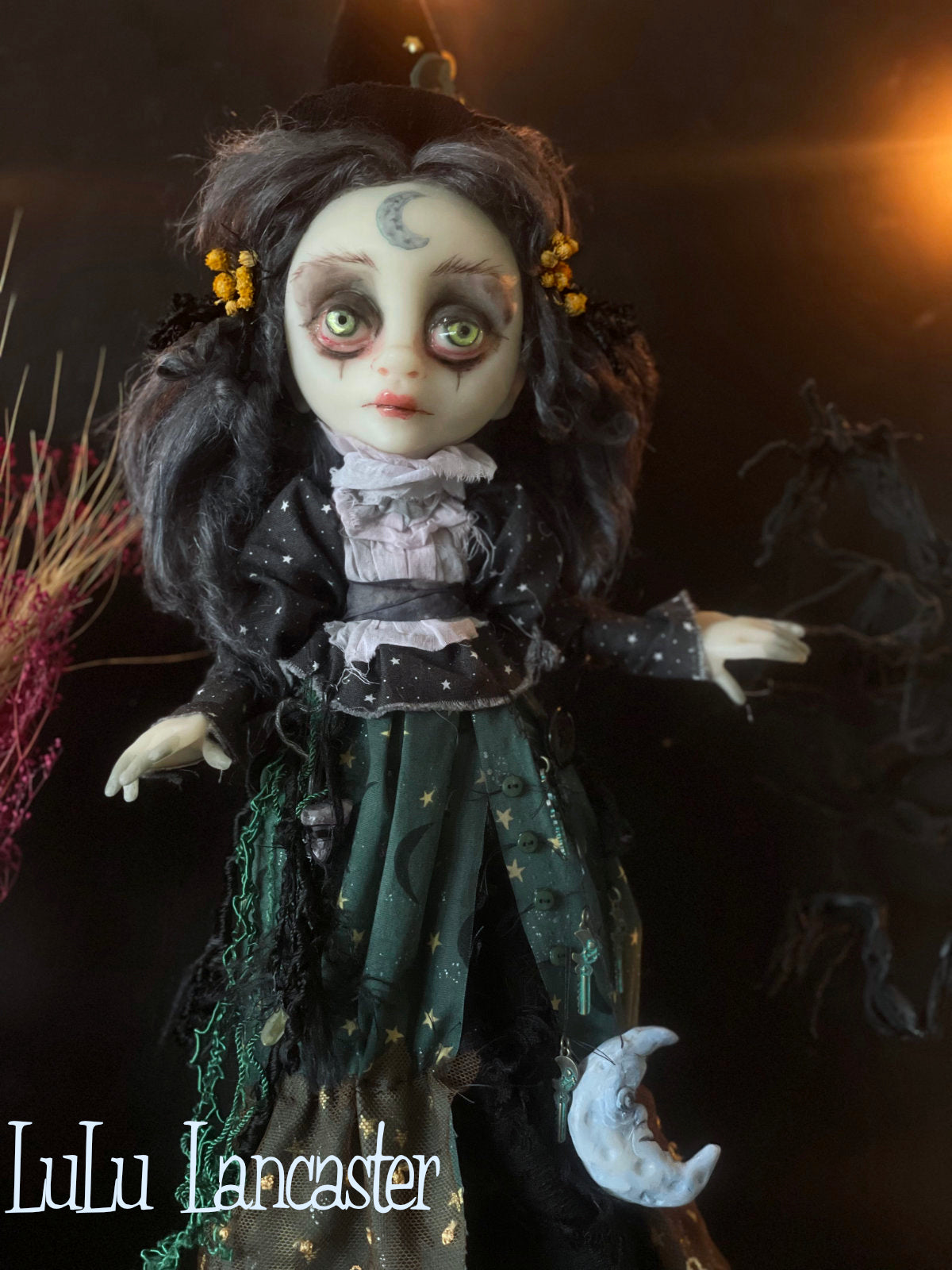 MoonShadow Witch Original LuLu Lancaster Art Doll