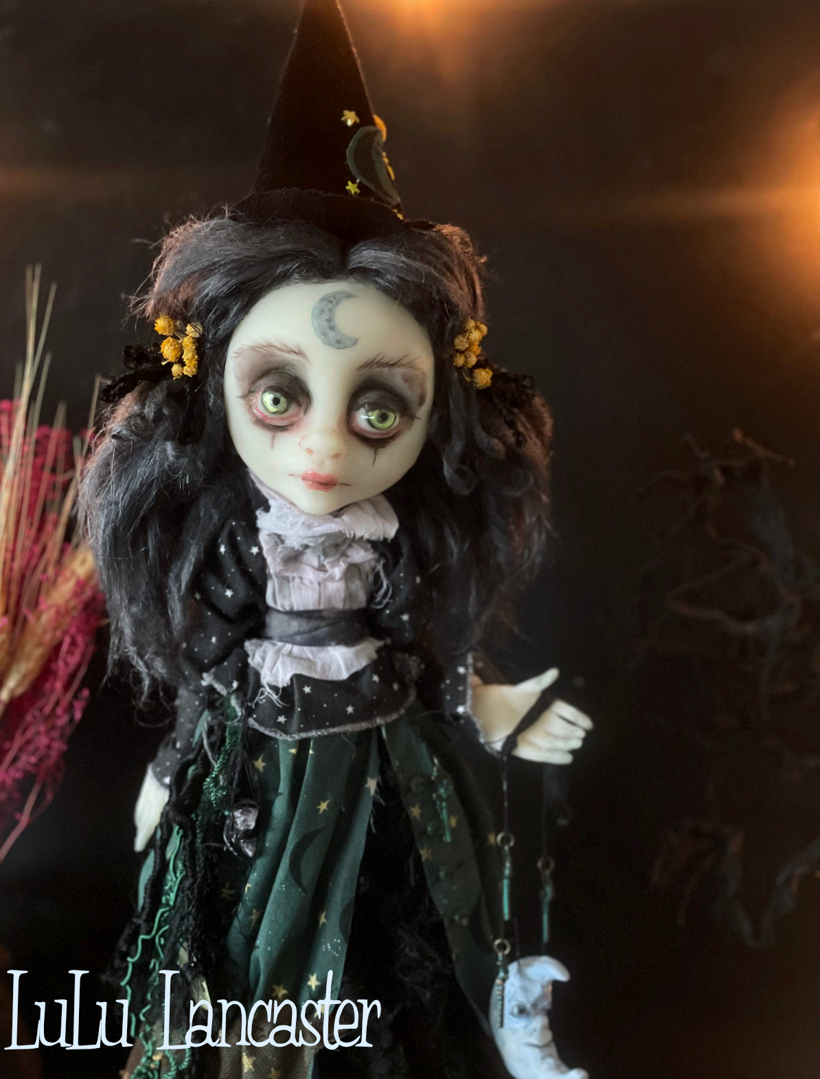 MoonShadow Witch Original LuLu Lancaster Art Doll