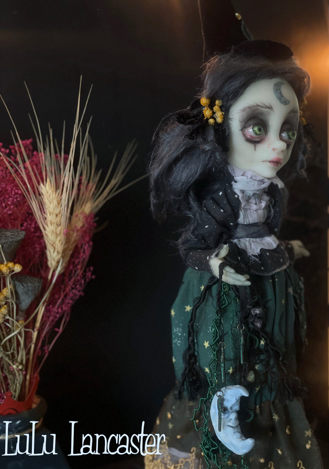 MoonShadow Witch Original LuLu Lancaster Art Doll