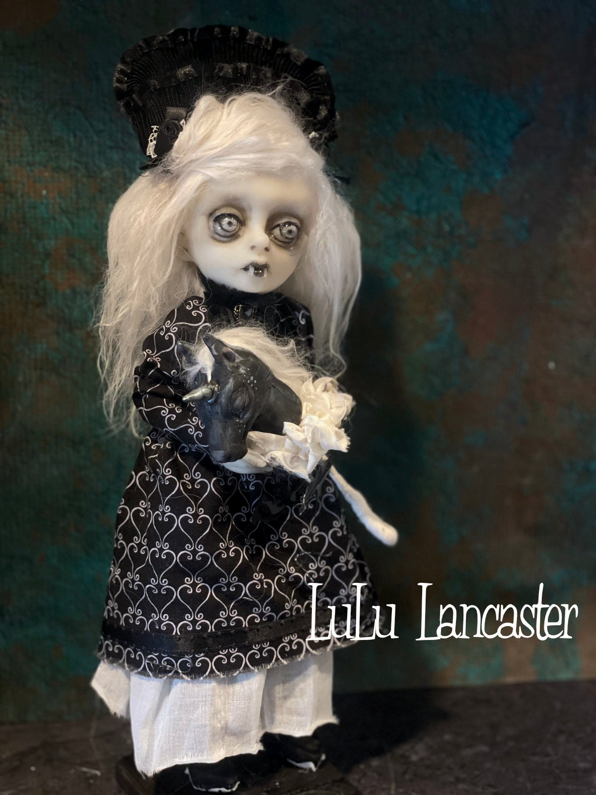 Stella Dark Heart Vampire Original LuLu Lancaster Art Doll
