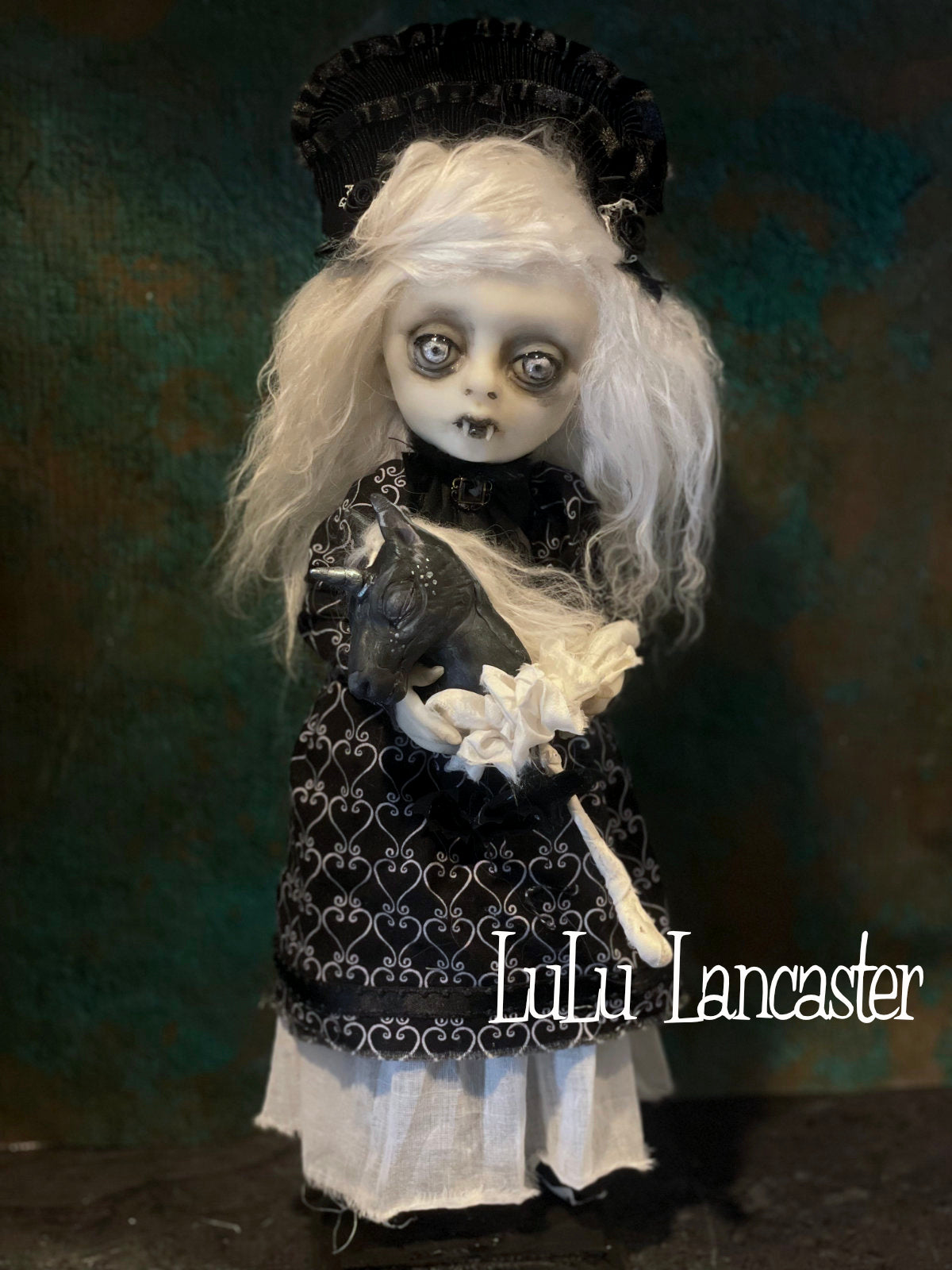 Stella Dark Heart Vampire Original LuLu Lancaster Art Doll