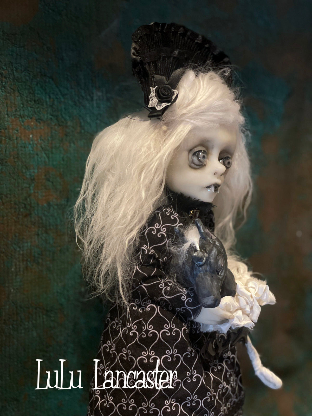 Stella Dark Heart Vampire Original LuLu Lancaster Art Doll