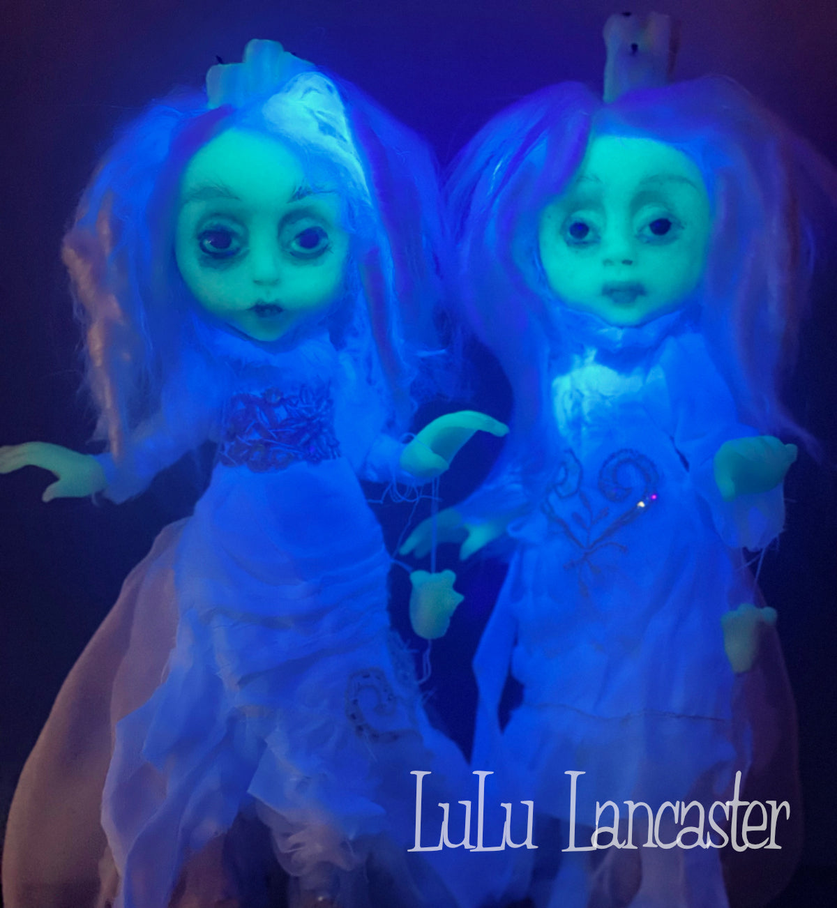 Rhein Scorned Heart Glowing Ghost Original LuLu Lancaster Art Doll