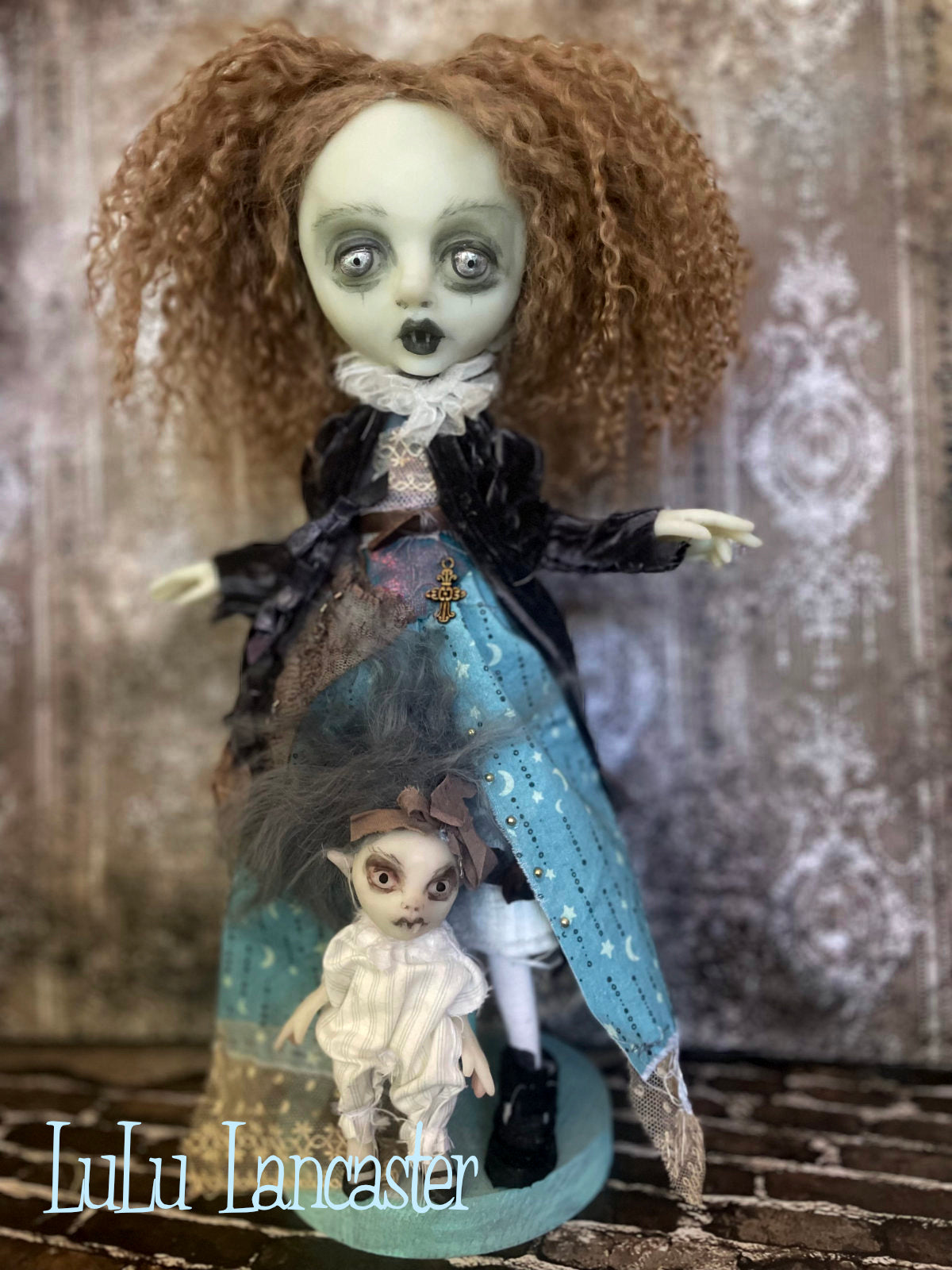 Arliss The glowie Vampire Original LuLu Lancaster Art Doll