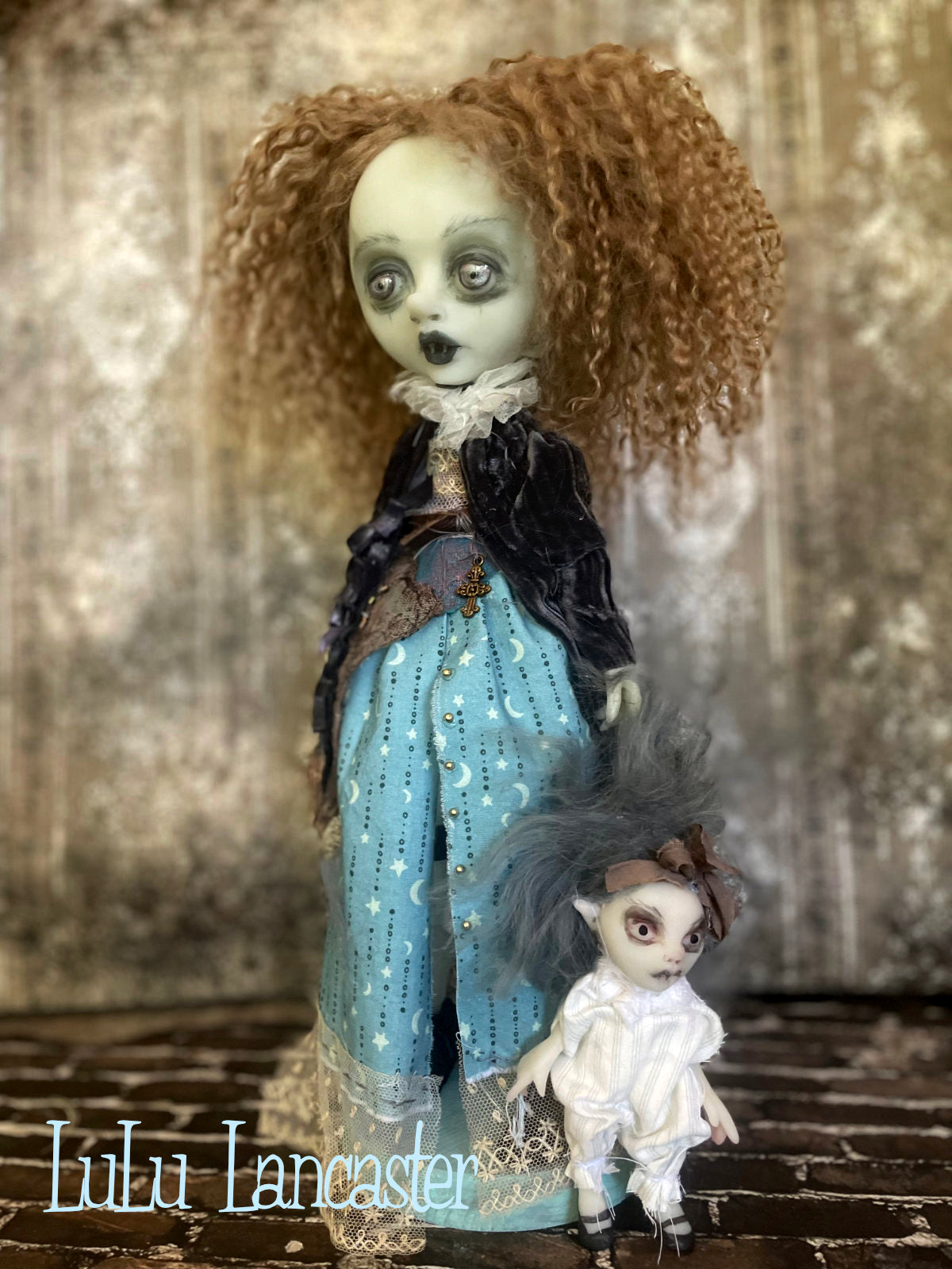 Arliss The glowie Vampire Original LuLu Lancaster Art Doll