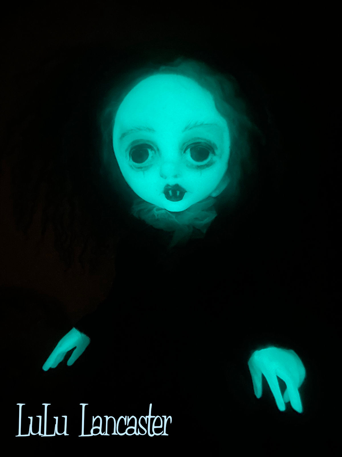 Arliss The glowie Vampire Original LuLu Lancaster Art Doll