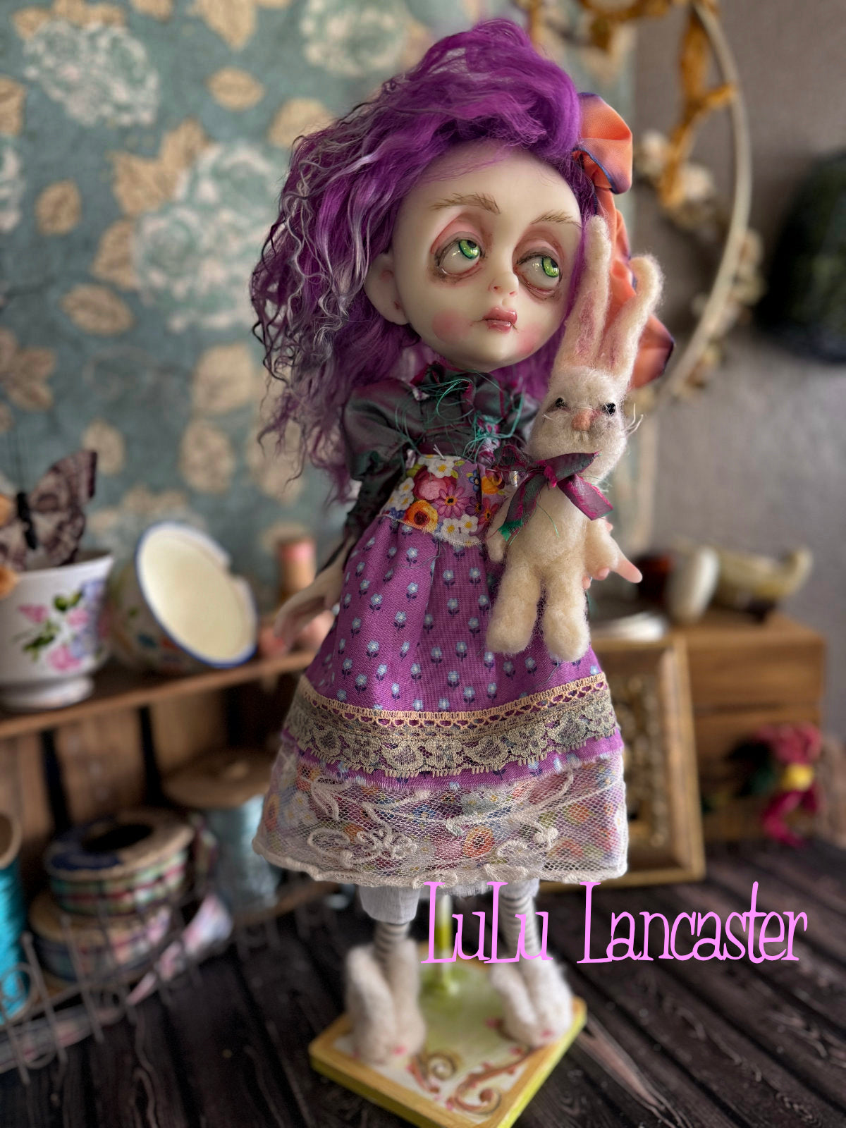 BonnieBunn Melancholy Original LuLu Lancaster Art Doll