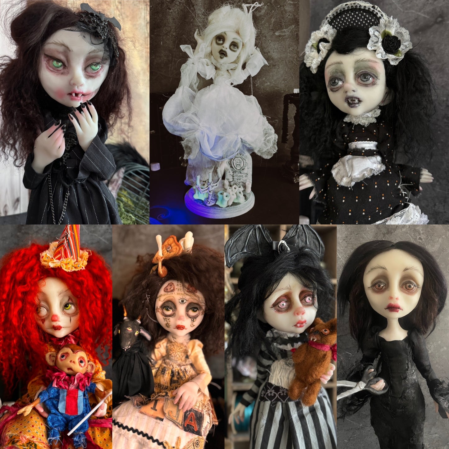 Custom Art Doll Original LuLu Lancaster Art Doll