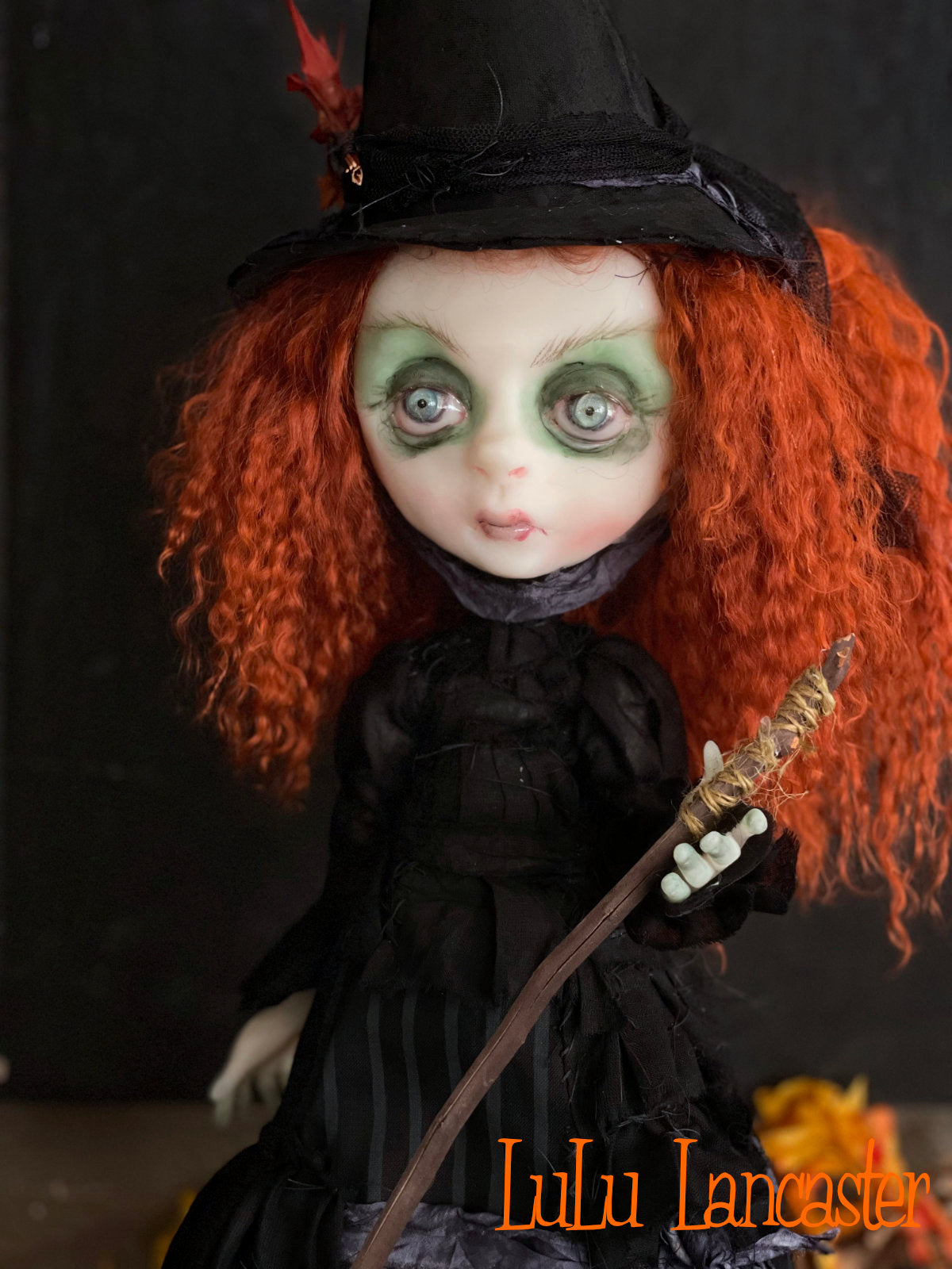 Griselle the Witch Original LuLu Lancaster Halloween Art Dolls