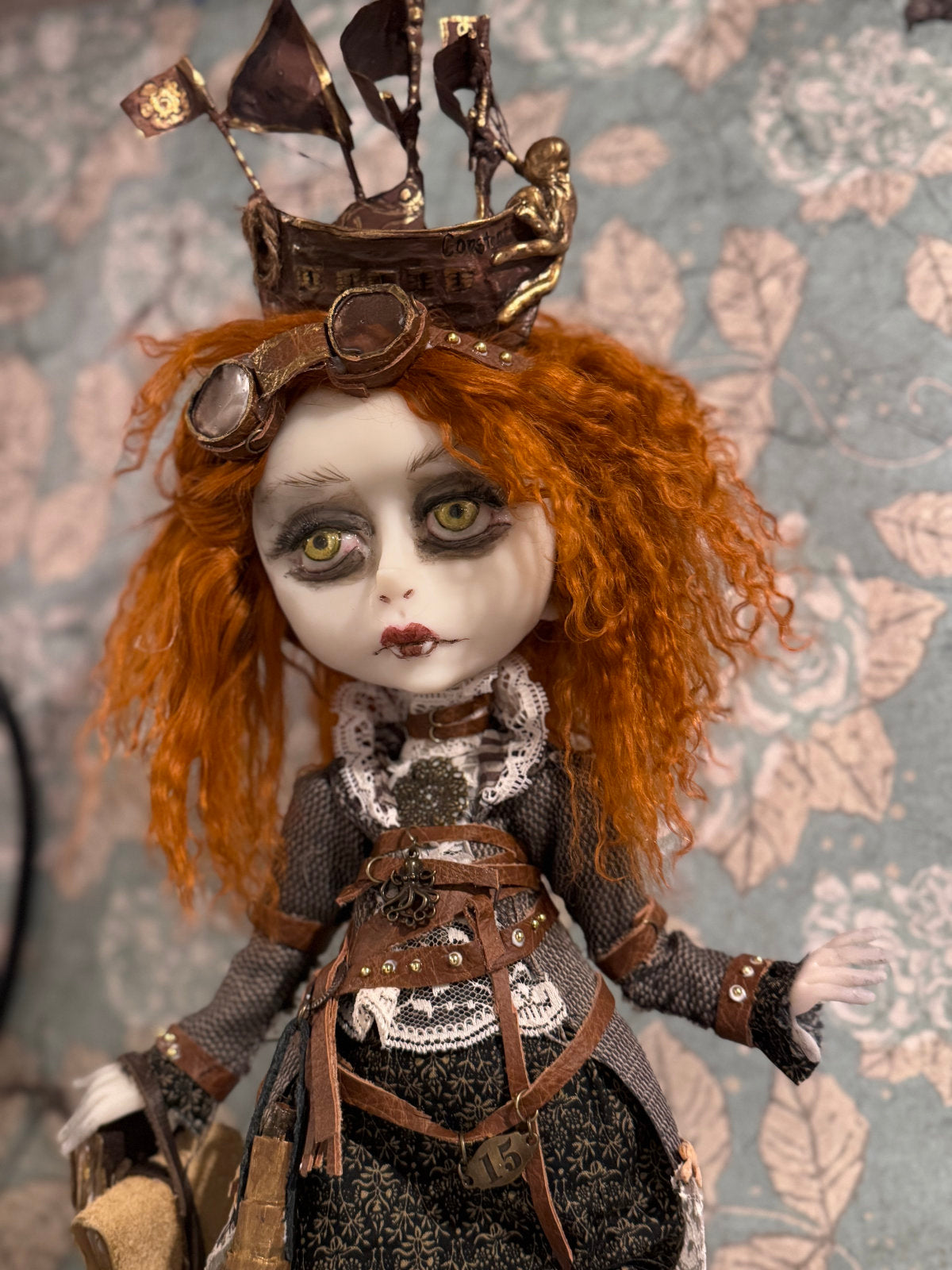 Eaton Constant Steampunk Vampire Original LuLu Lancaster Art Doll