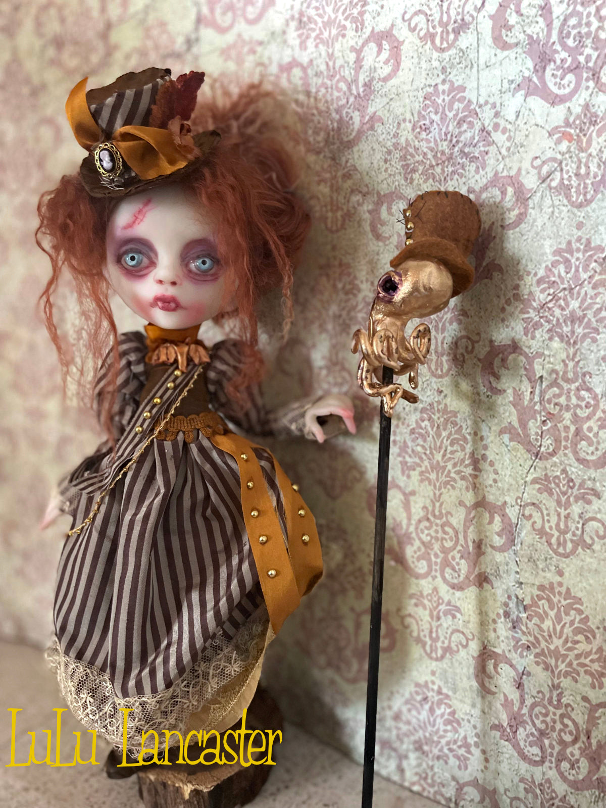 Madelyn May Constant steampunk Vampire Original LuLu Lancaster Art Doll