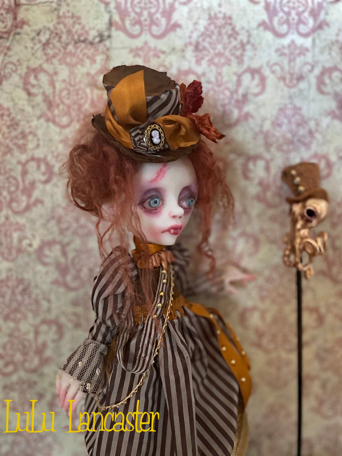 Madelyn May Constant steampunk Vampire Original LuLu Lancaster Art Doll