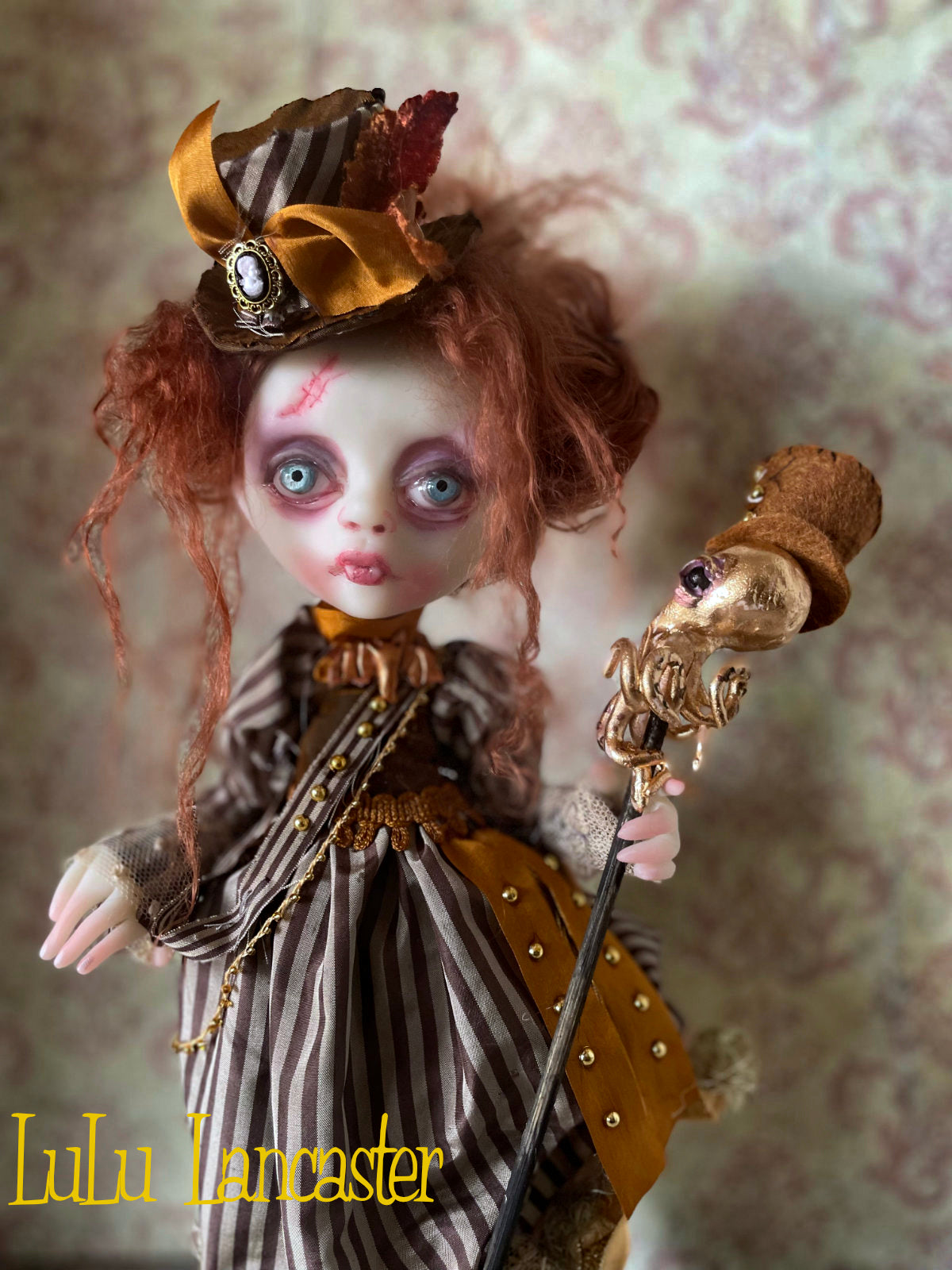 Madelyn May Constant steampunk Vampire Original LuLu Lancaster Art Doll