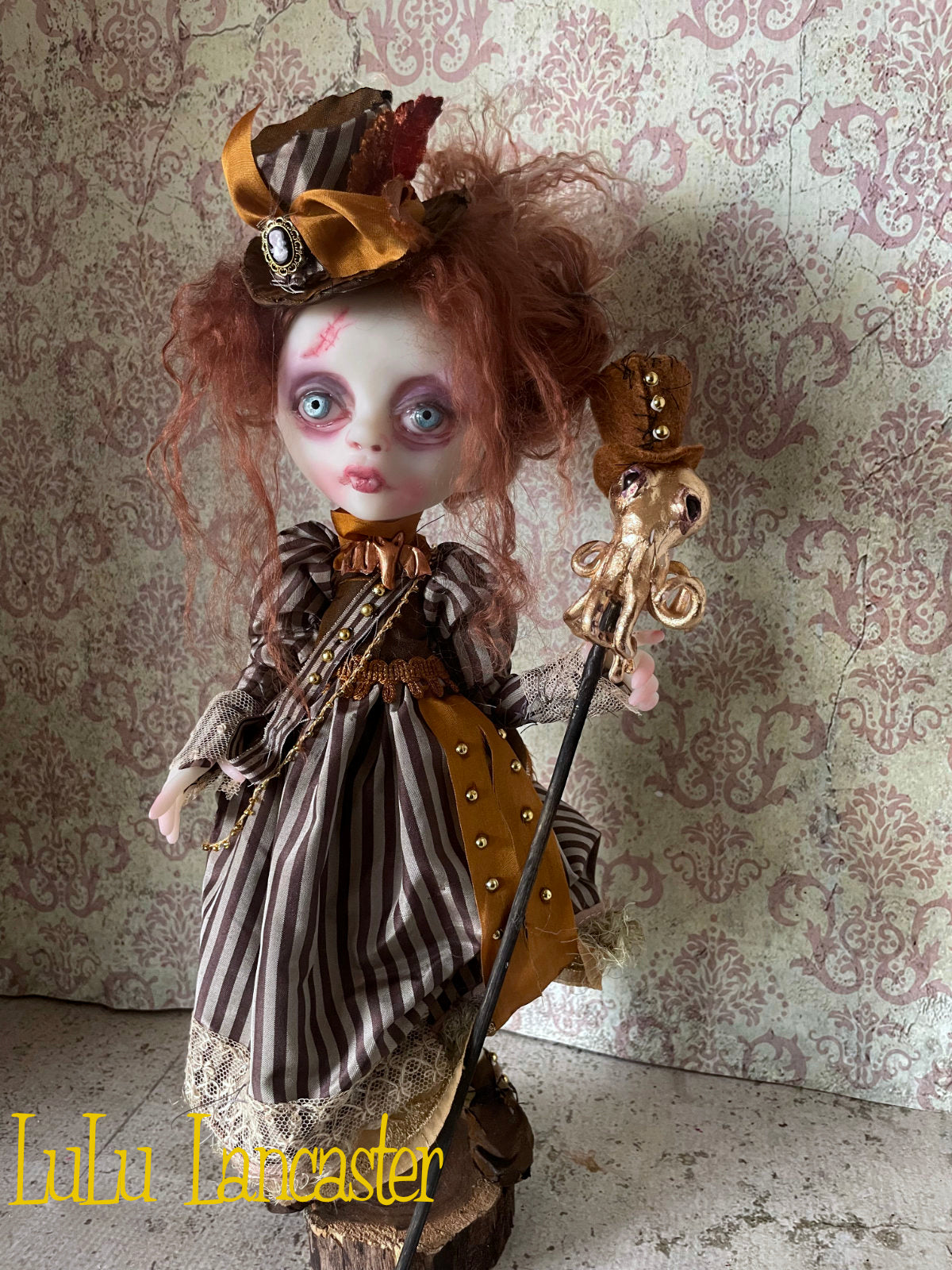 Madelyn May Constant steampunk Vampire Original LuLu Lancaster Art Doll