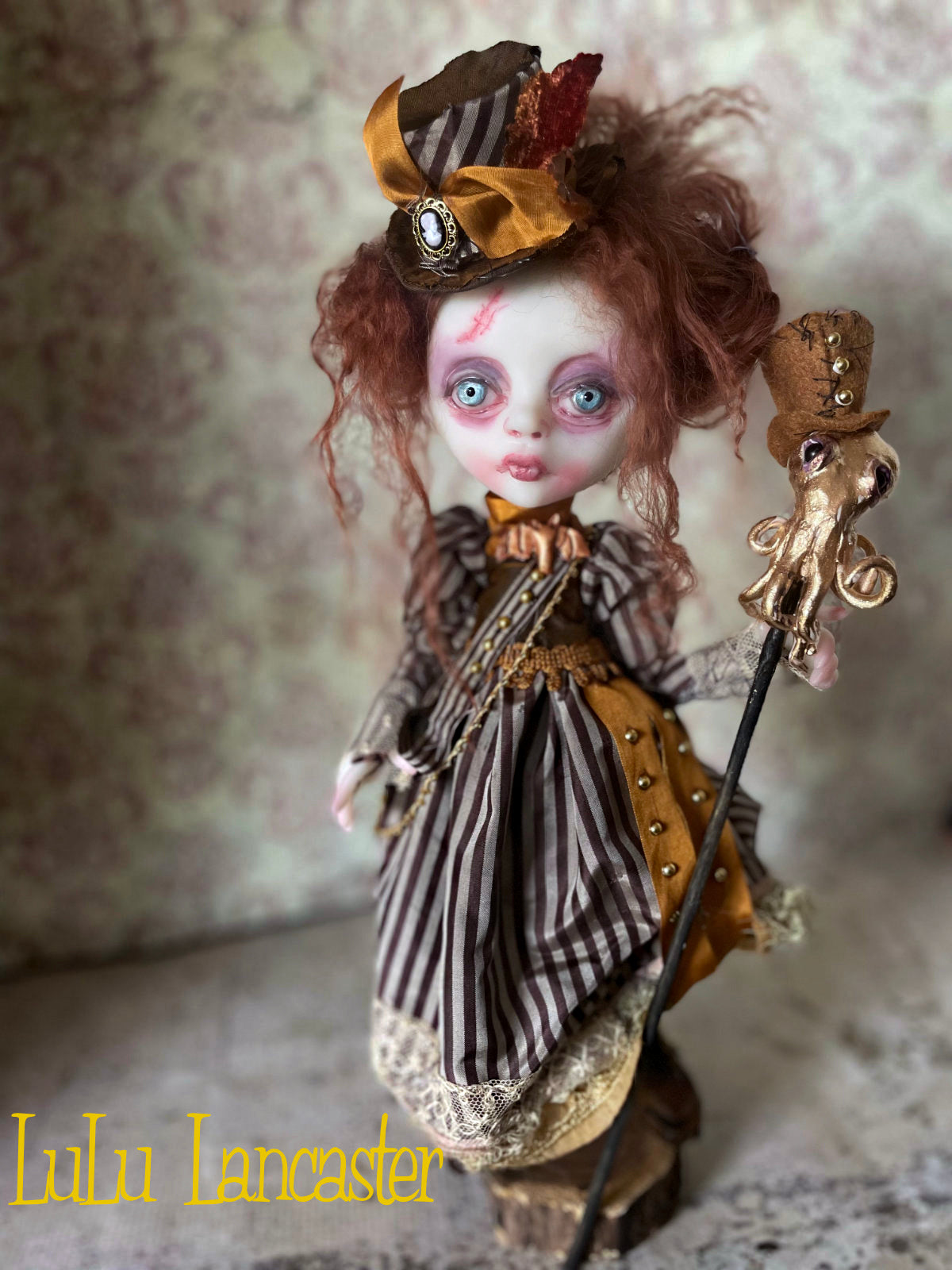 Madelyn May Constant steampunk Vampire Original LuLu Lancaster Art Doll