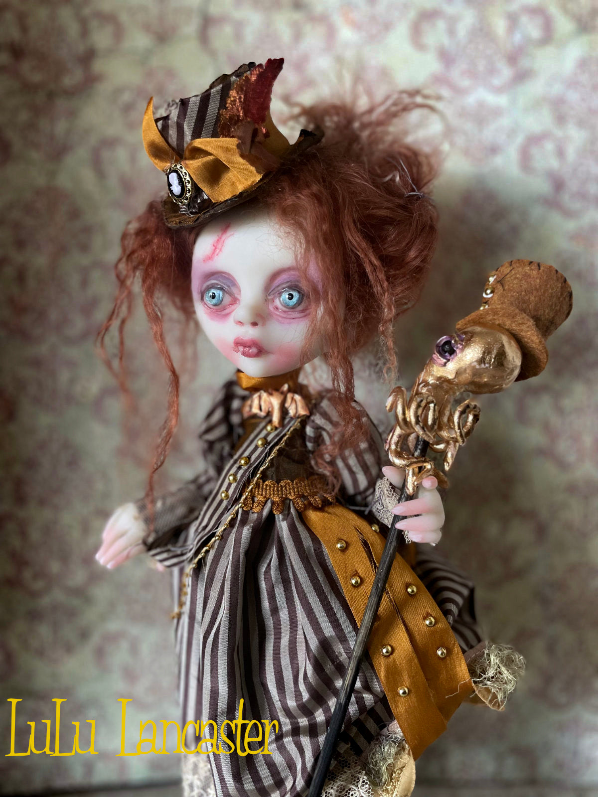 Madelyn May Constant steampunk Vampire Original LuLu Lancaster Art Doll