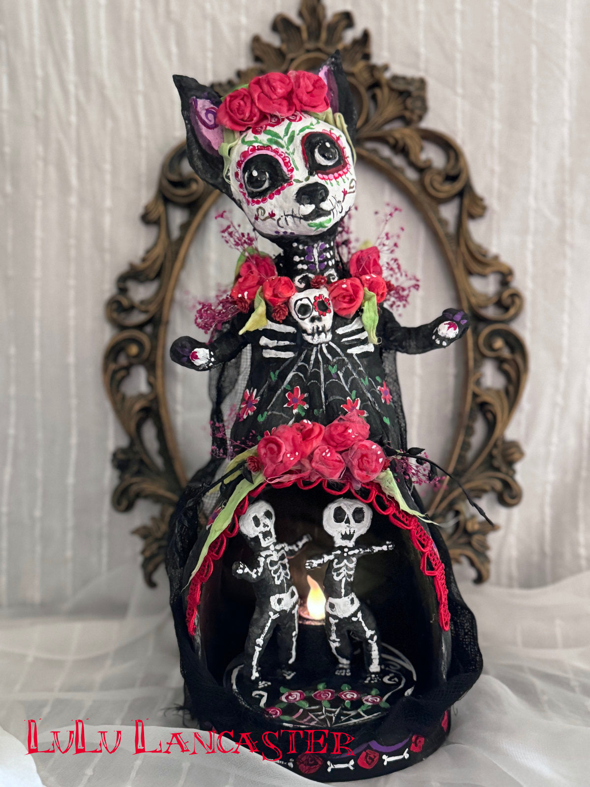 Day of the dead Chihuahua Original LuLu Lancaster