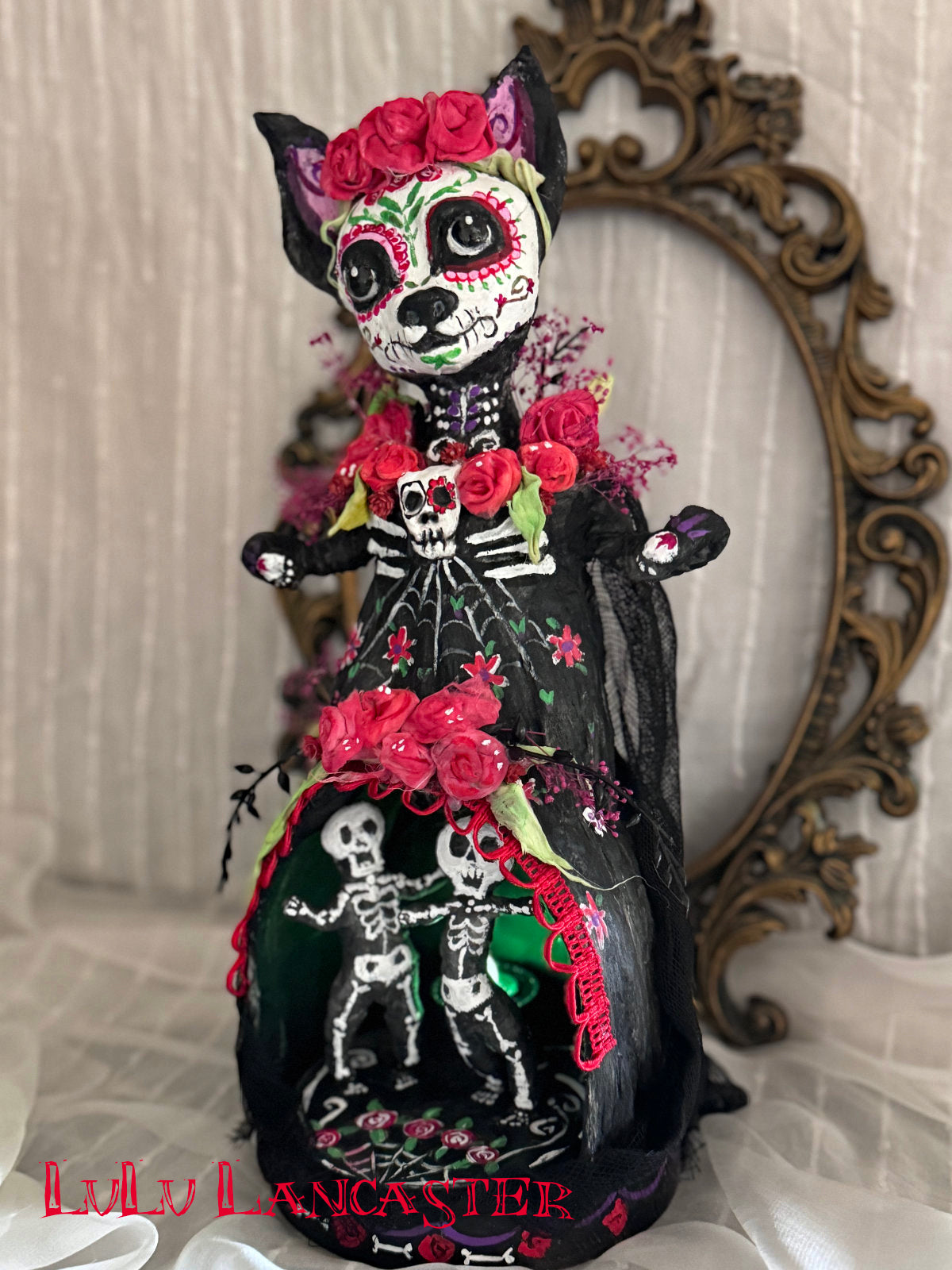 Day of the dead Chihuahua Original LuLu Lancaster