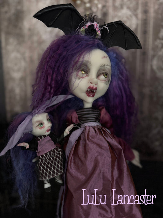 Violet The Vampire Original LuLu Lancaster Art Doll