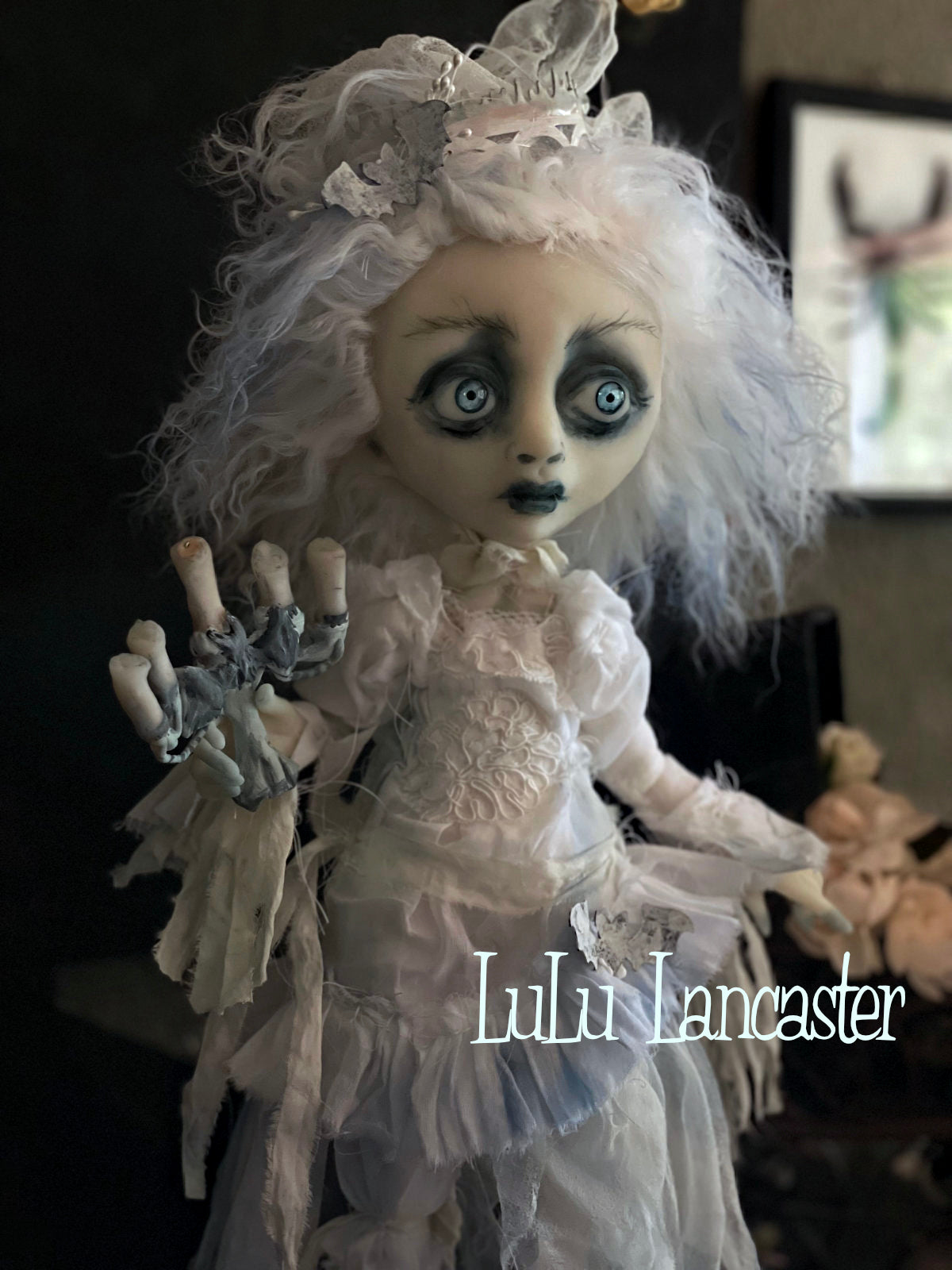 Amalia Victorian ghostie Original LuLu Lancaster Art Dolls