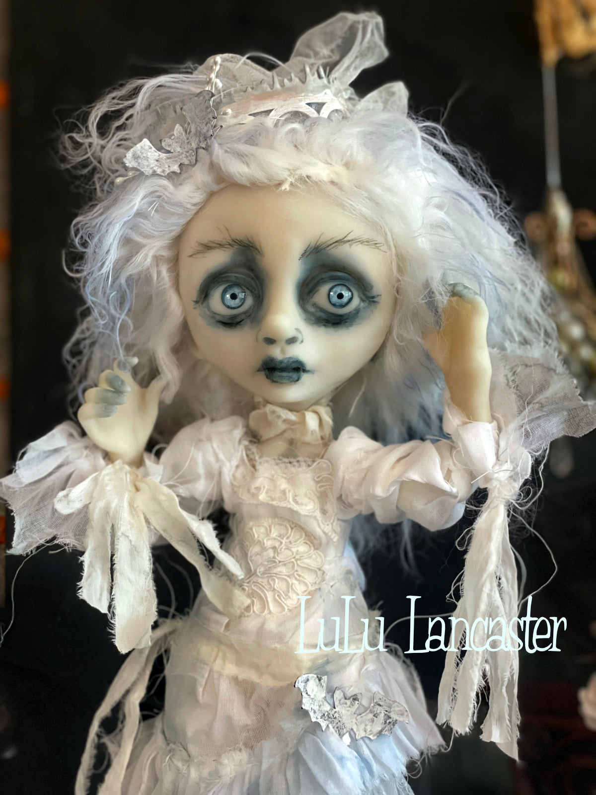 Amalia Victorian ghostie Original LuLu Lancaster Art Dolls