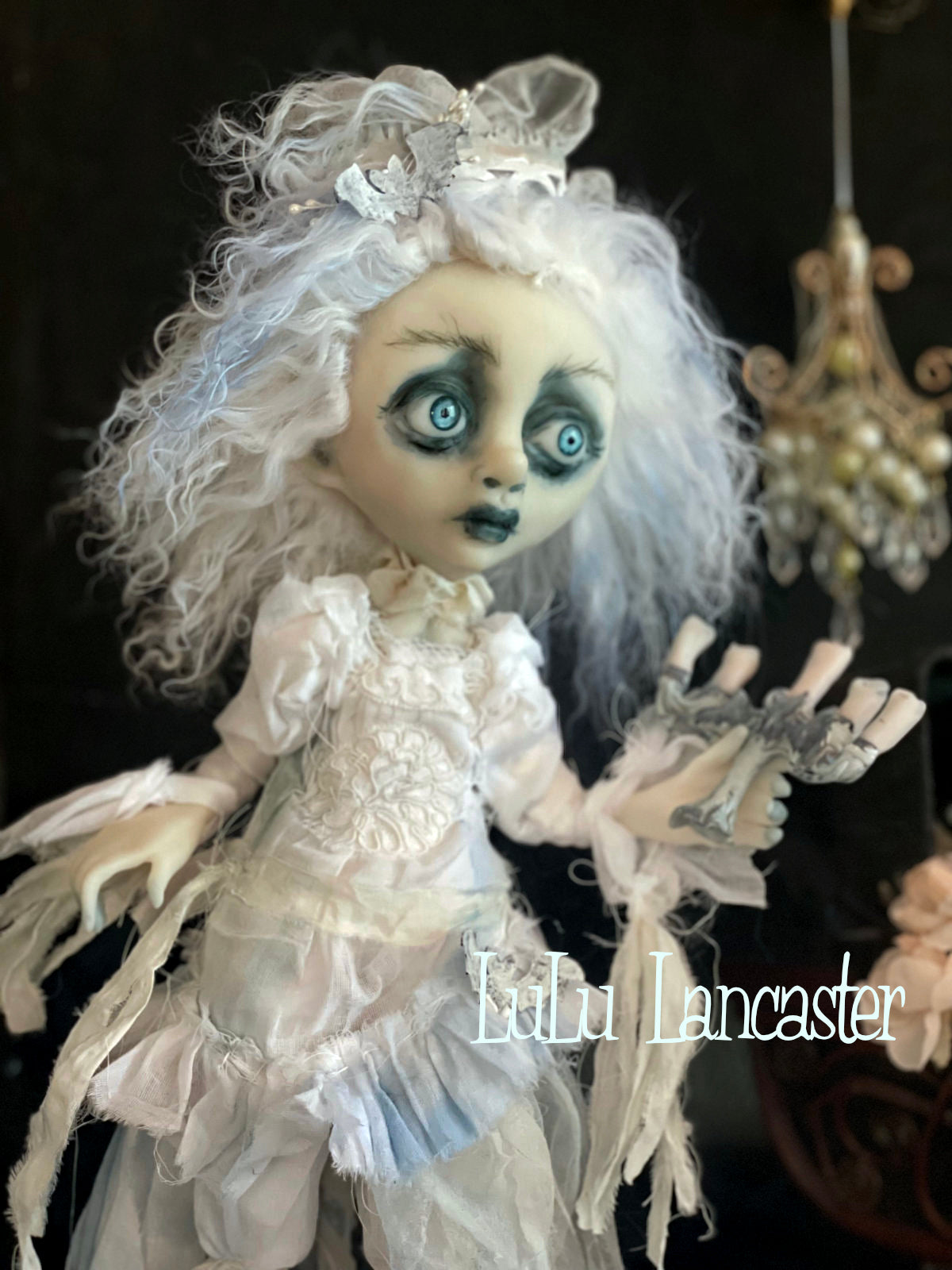 Amalia Victorian ghostie Original LuLu Lancaster Art Dolls