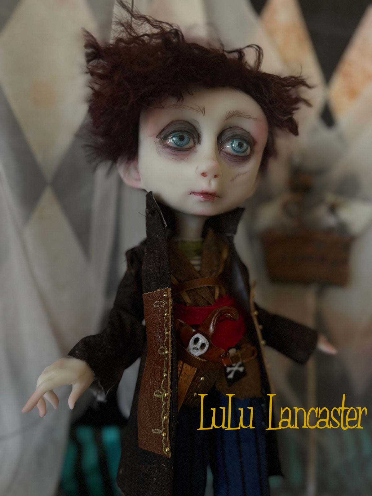 Bartholomew Buccaneer ~Original LuLu Lancaster Art Doll