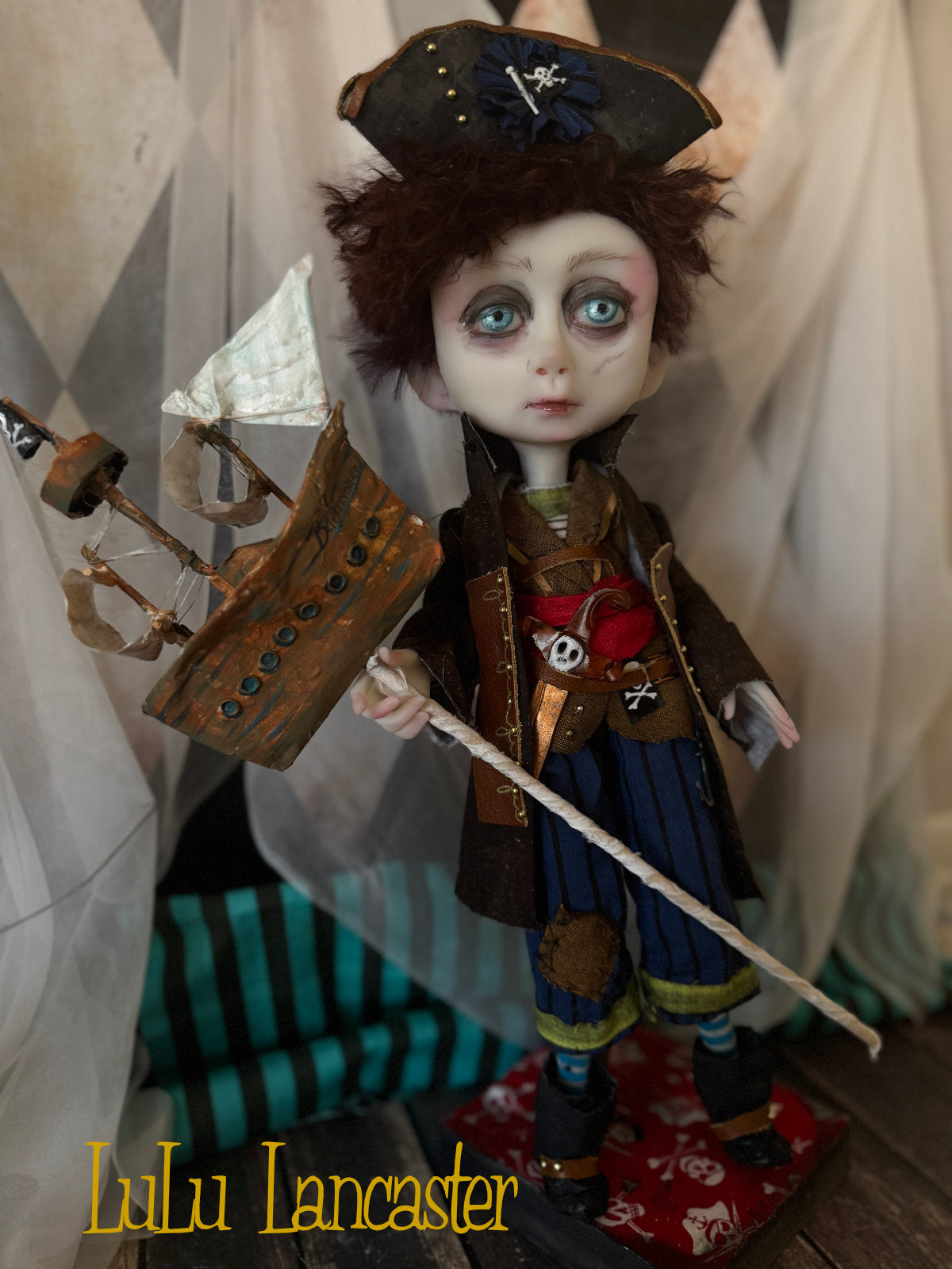 Bartholomew Buccaneer ~Original LuLu Lancaster Art Doll