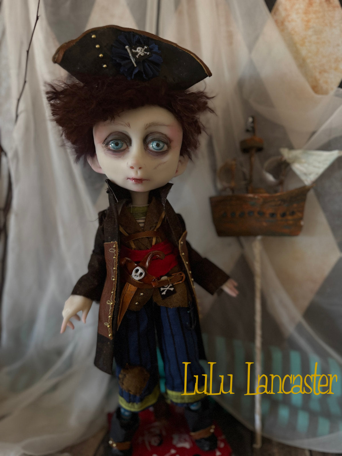 Bartholomew Buccaneer ~Original LuLu Lancaster Art Doll
