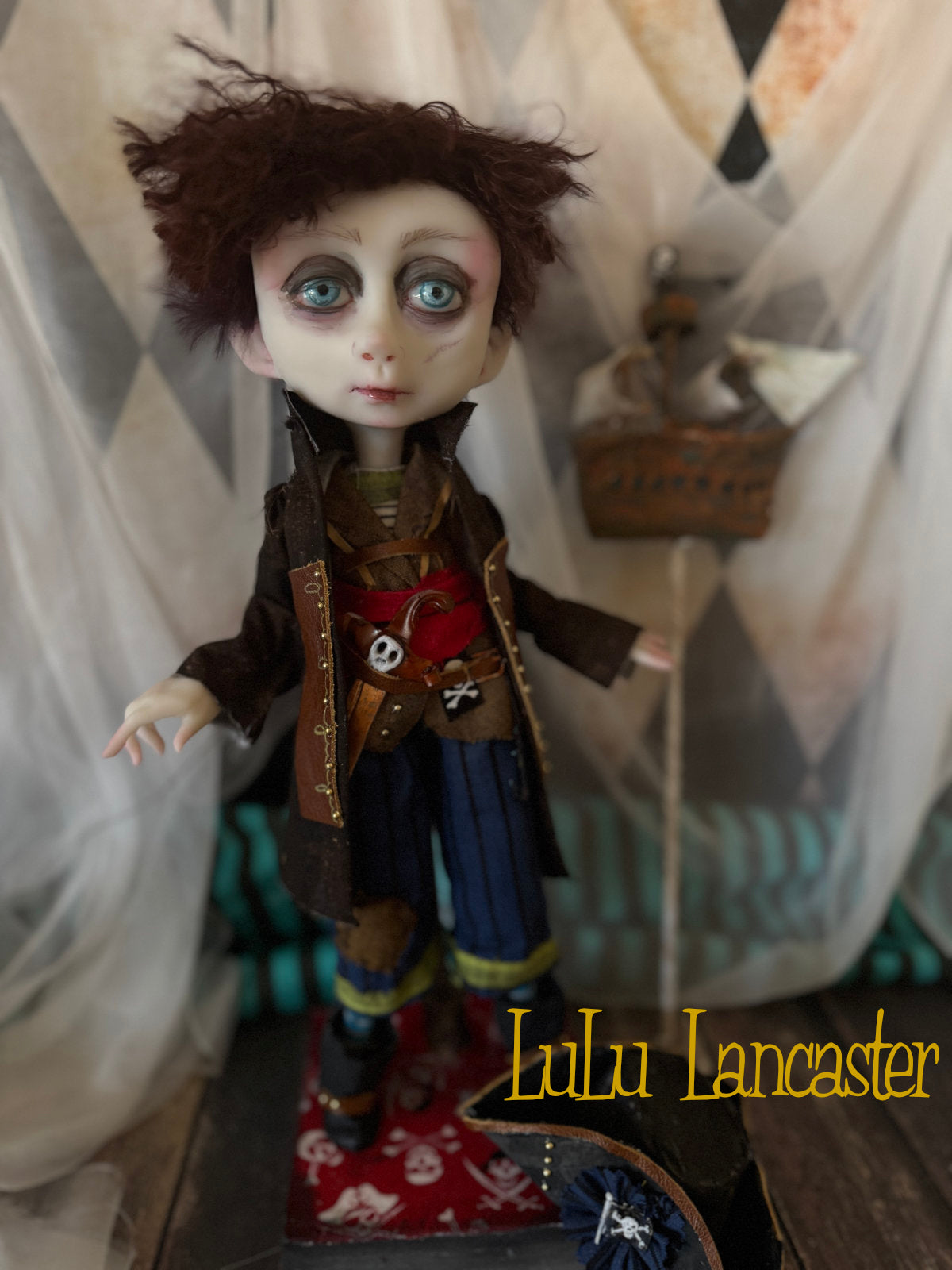 Bartholomew Buccaneer ~Original LuLu Lancaster Art Doll