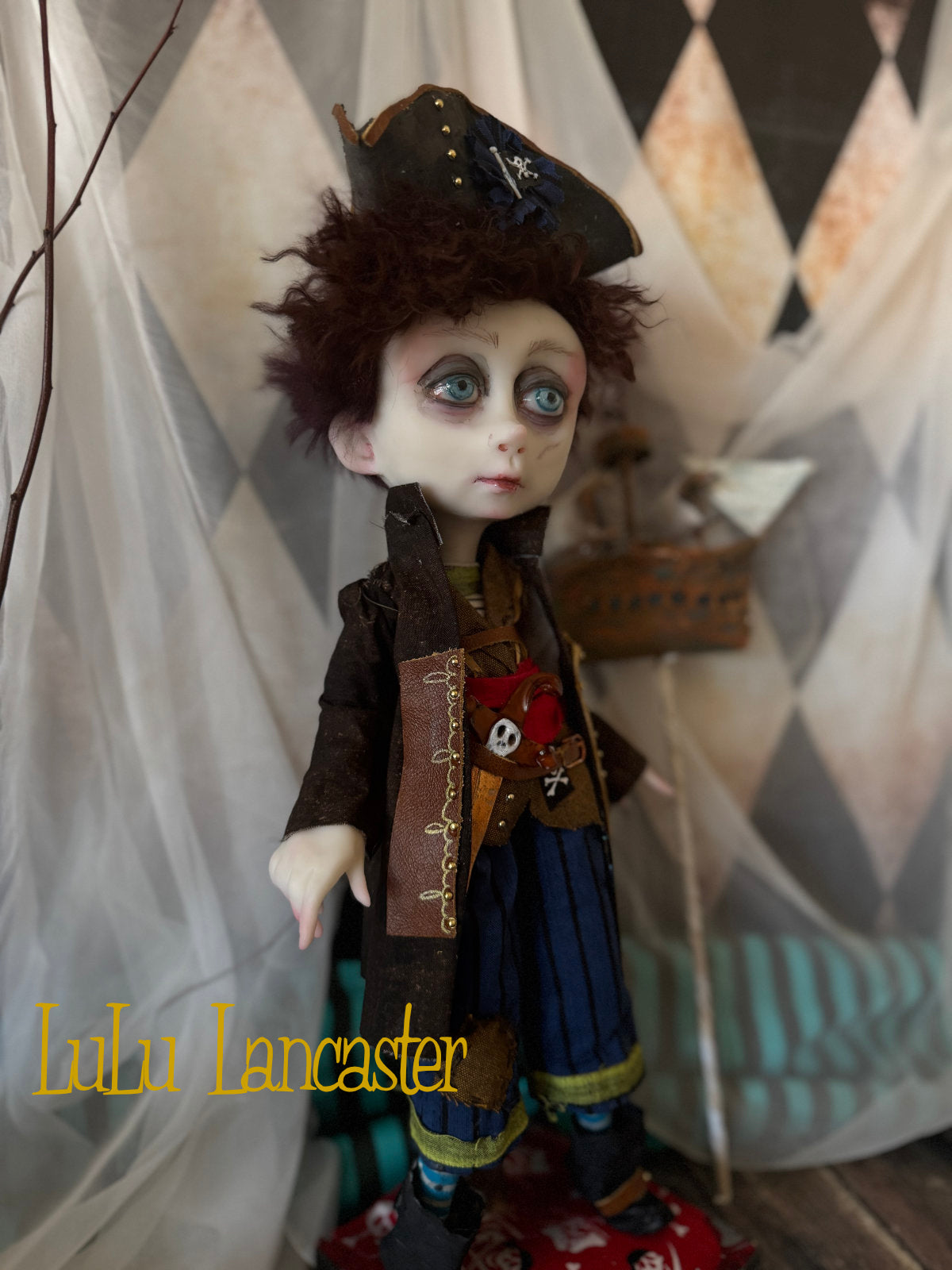 Bartholomew Buccaneer ~Original LuLu Lancaster Art Doll