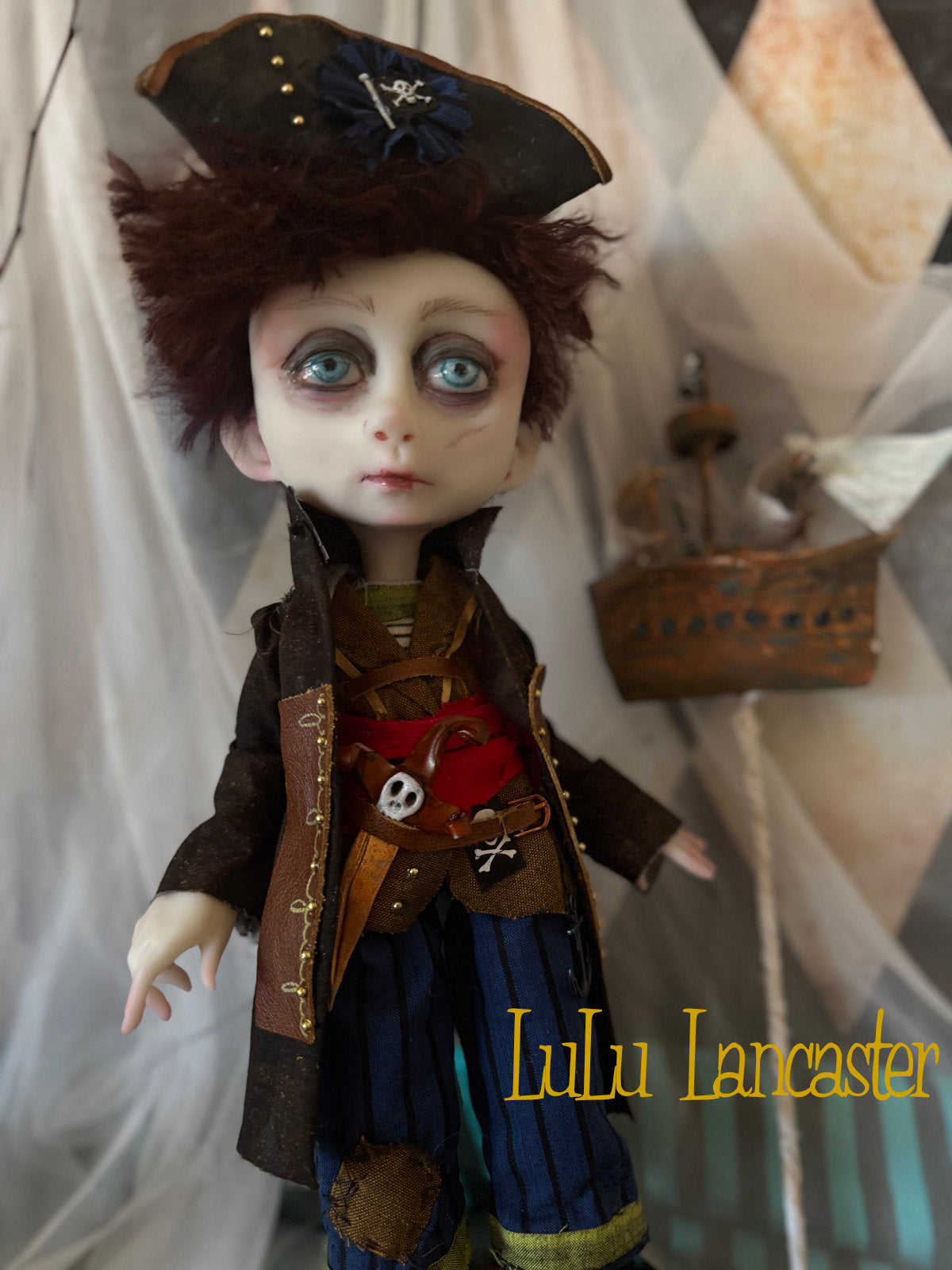 Bartholomew Buccaneer ~Original LuLu Lancaster Art Doll