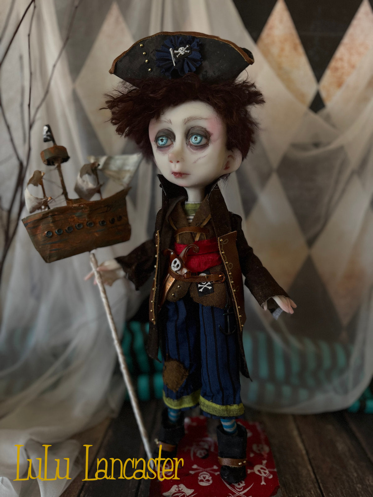 Bartholomew Buccaneer ~Original LuLu Lancaster Art Doll