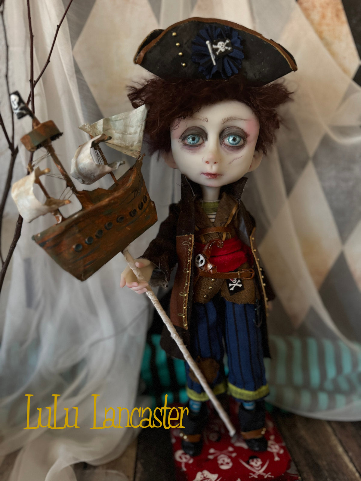 Bartholomew Buccaneer ~Original LuLu Lancaster Art Doll