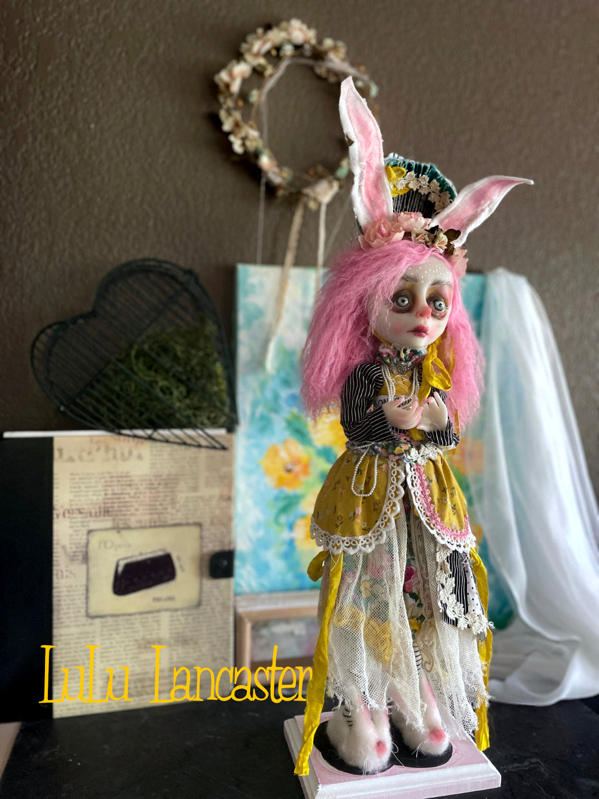 Beah The Rabbit Original LuLu Lancaster Art Doll