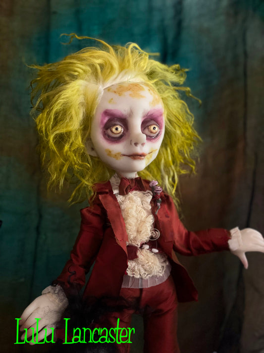 BeetleJuice Original LuLu Lancaster Halloween Art Doll