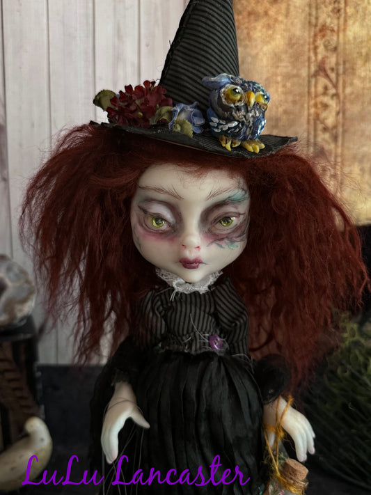 BellaDonna the Botanist mini Witchy Original LuLu Lancaster Art Doll
