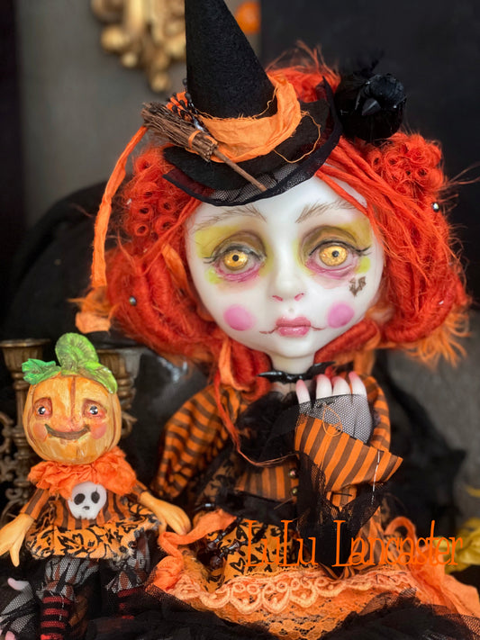 Bezzie Rococo Halloween Witch  Original LuLu Lancaster Art Dolls