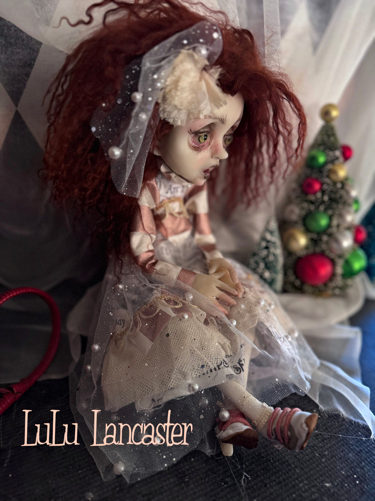 Bridgitte the winter Vampire Original LuLu Lancaster Art Doll