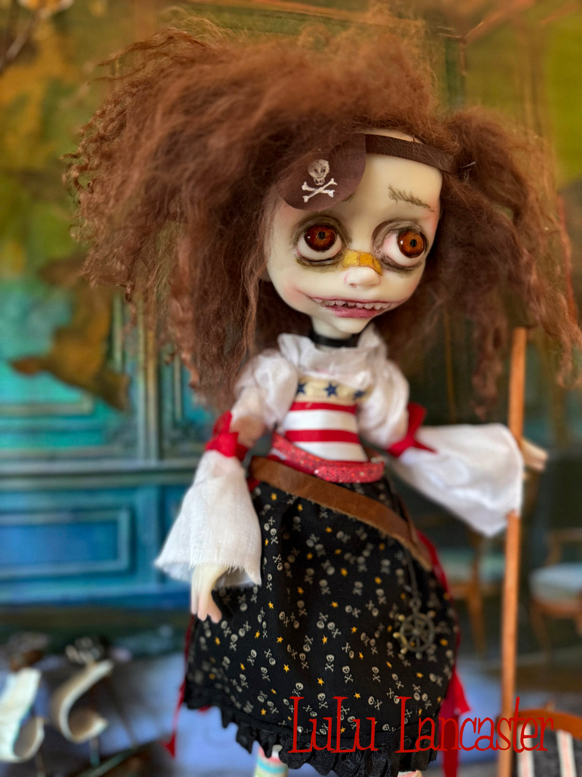 Buella the Buccaneer  ~Original LuLu Lancaster Art Doll