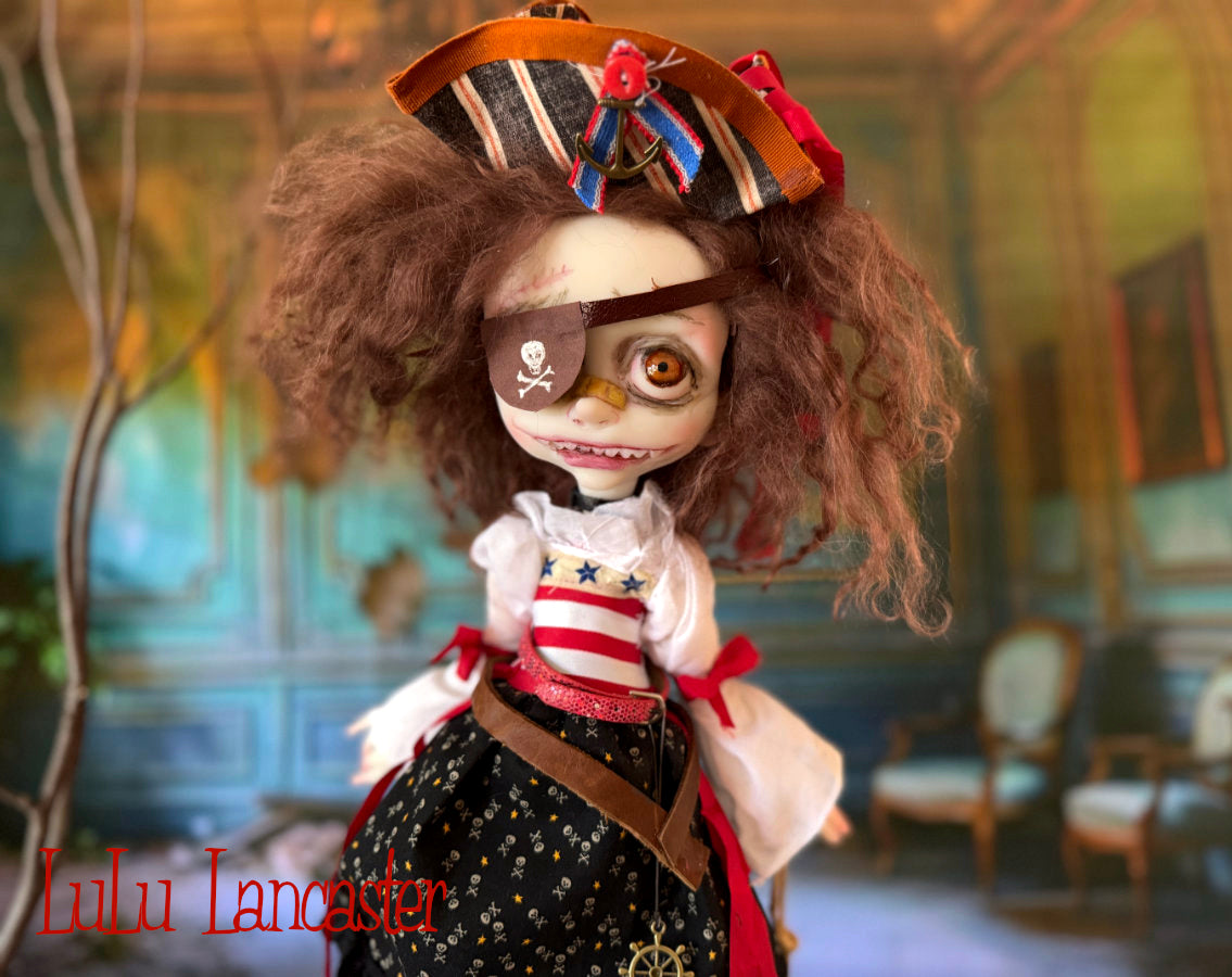 Buella the Buccaneer  ~Original LuLu Lancaster Art Doll