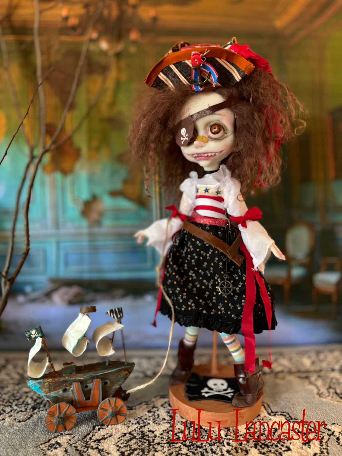 Buella the Buccaneer  ~Original LuLu Lancaster Art Doll