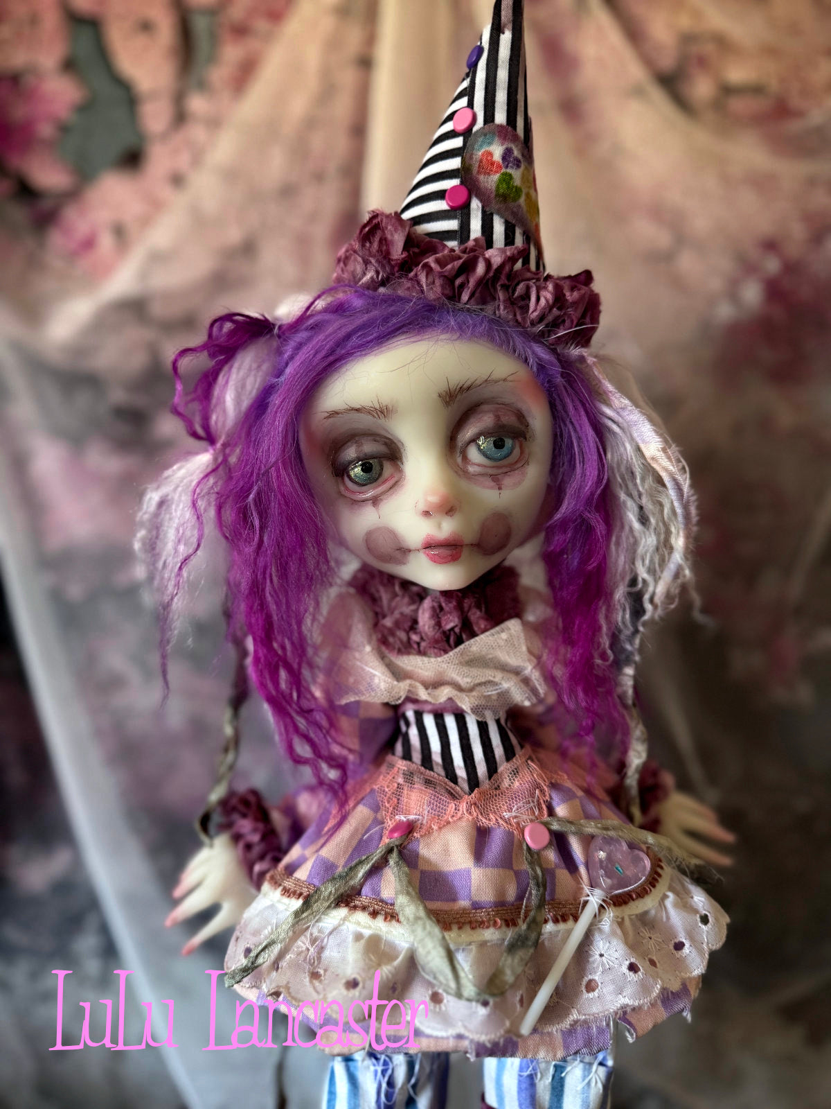 Calliope Poupee the Clown Original LuLu Lancaster Art Doll