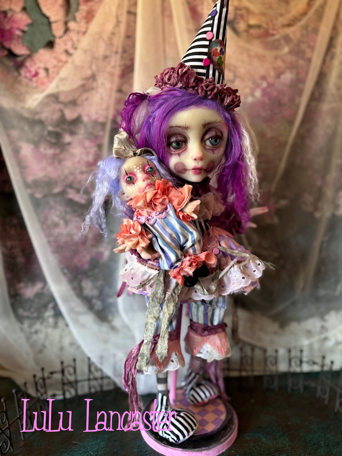 Calliope Poupee the Clown Original LuLu Lancaster Art Doll
