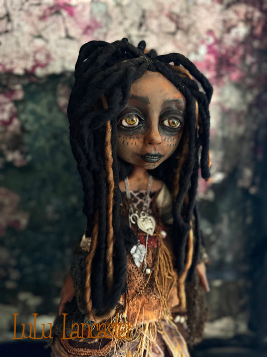 Yoho Calypso Goddess of the sea~Original LuLu Lancaster Art Doll