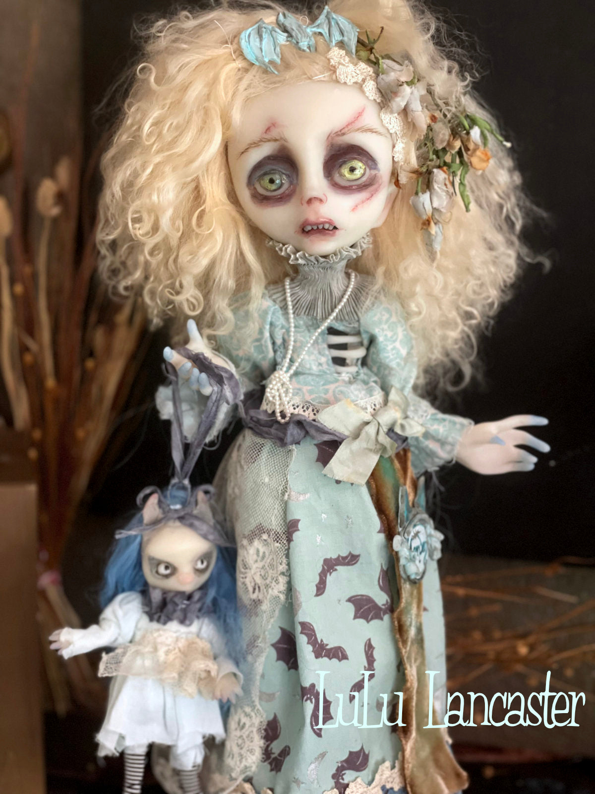 Camden the Corpse Original LuLu Lancaster Halloween Art Doll